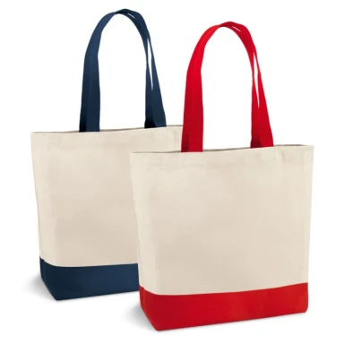 Plocienna Torba Na Zakupy z Dnem i Kieszenia Hi92822 Set